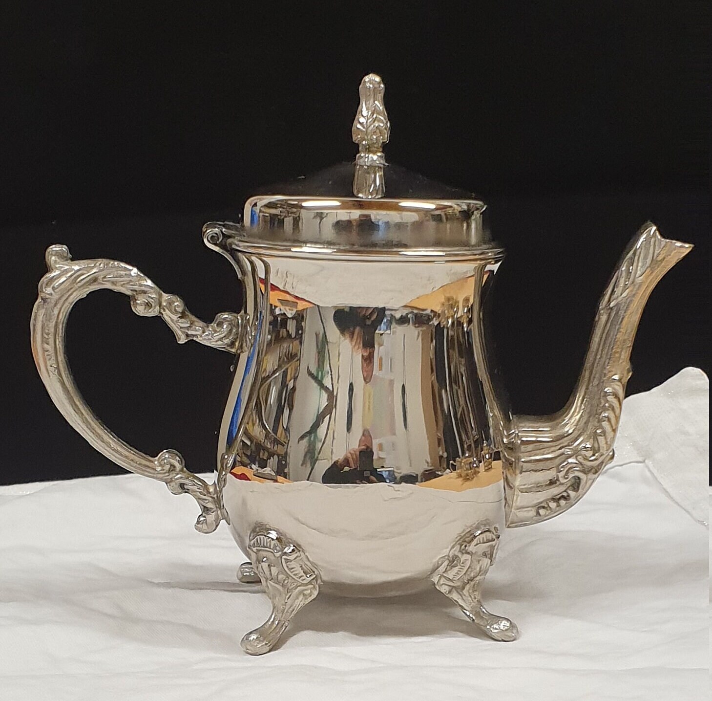 Service à Moka Composé d'un Pot Moka, Lait ou de Crème et Sucrier