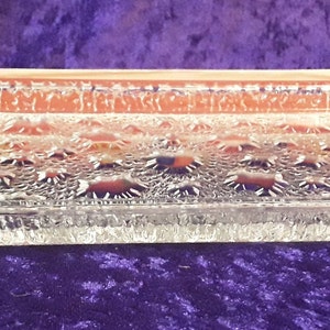 Crystal plate rectangular from the company Walther