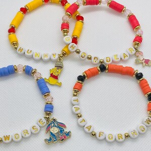 Pooh and Friends Charm Bracelets