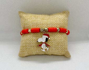 Bransoletka zimowa Snoopy
