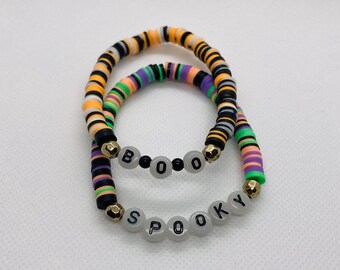 GLOW in the DARK Halloween Bracelets