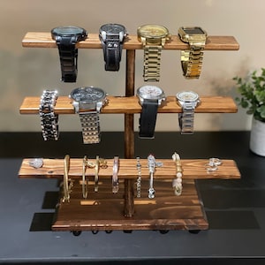 Watch holder stand | Jewellery bracelet rack | Oversized watch stand