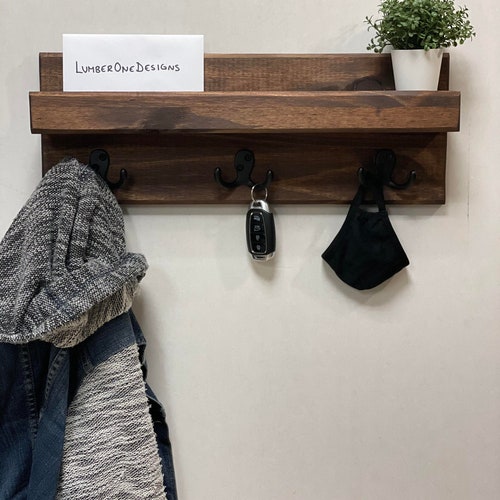 Coat Rack Coat Hooks Entryway Organizer Coat Hook Rack With Etsy Canada