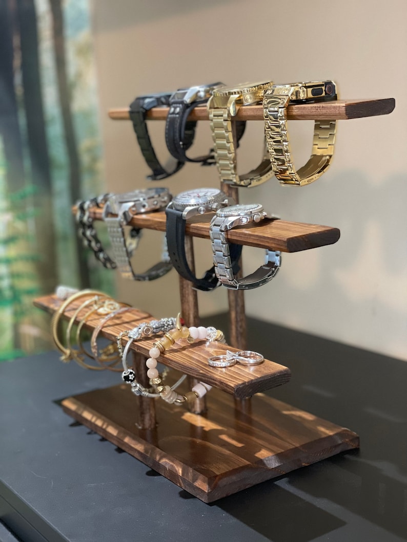Watch Holder Stand | Jewellery Bracelet Rack | Oversized Watch Stand - Etsy