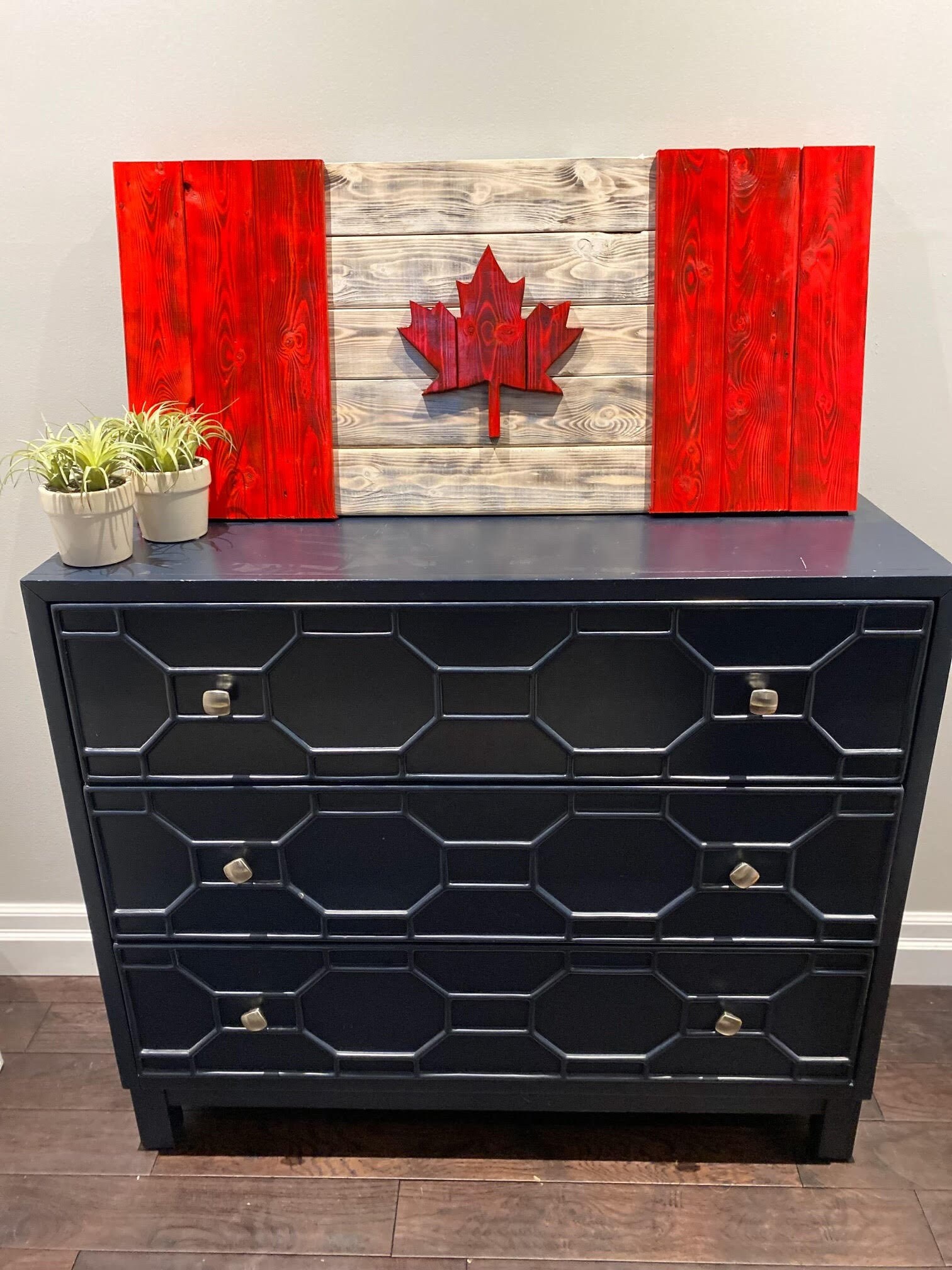 3D Wooden Canadian Flag Cottage Backyard Porch Decor Etsy Canada