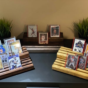 Présentoir pour porte-cartes de collection/à collectionner | Présentoir pour cartes de visite