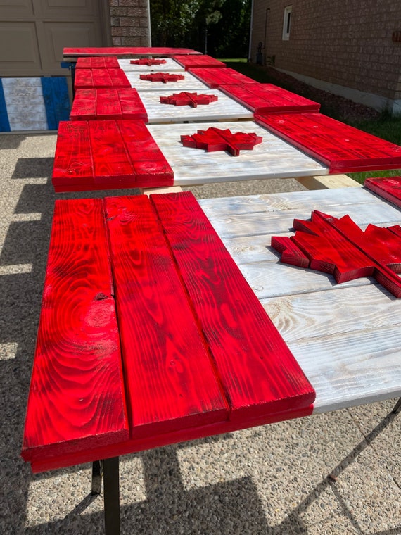 3D Wooden Usa/azores Flag | Cottage Backyard Decor | USA | Azores