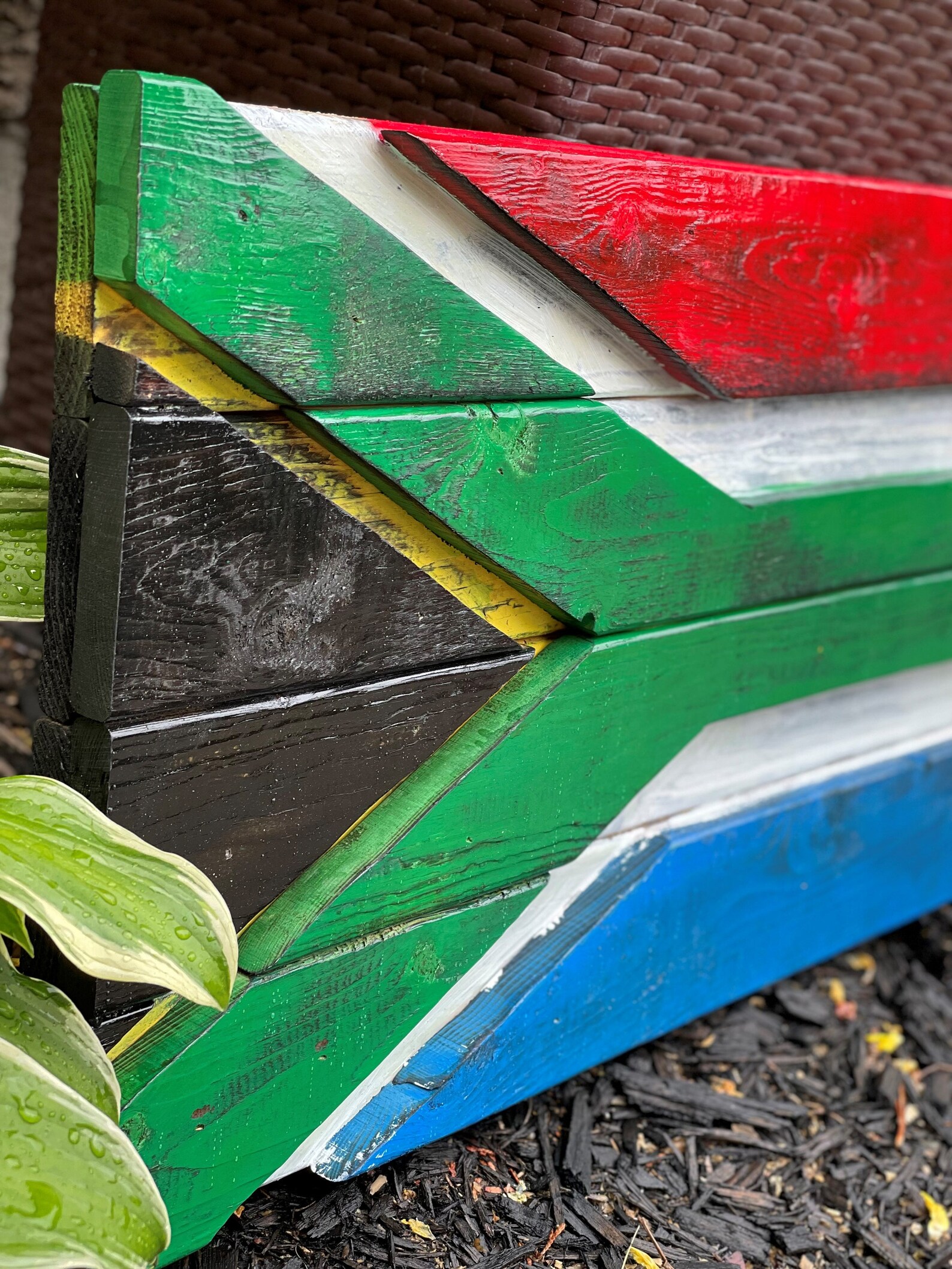 3D South Africa Flag Cottage Backyard Porch Decor South Etsy Canada