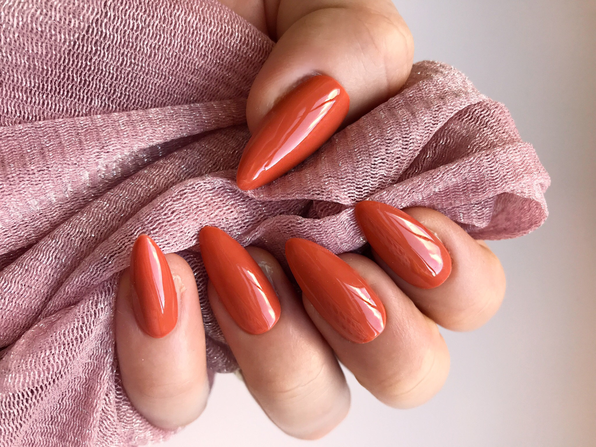 Pink And Orange Almond Nails | ubicaciondepersonas.cdmx.gob.mx