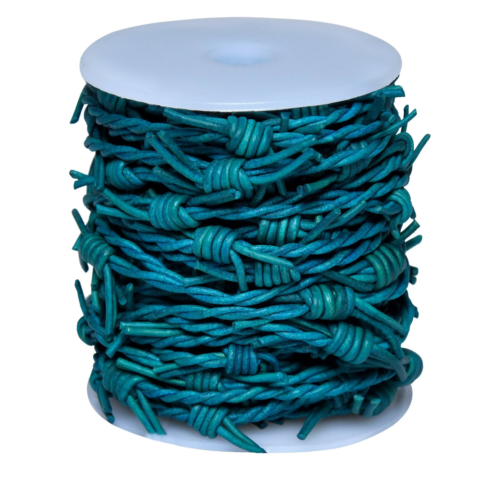 Barbed Ribbon Loop Artificial Barbed Wire - Ribbon Trim Real Leather Cord for Party Home ...