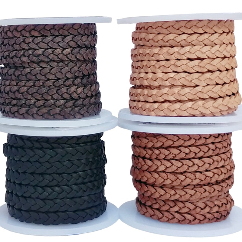 5mm Flat Leather - Etsy