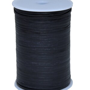 3.0 MM Flat X 1 MM Thick Flat Leather Strip String Cord - Distressed Flat Lace 8 color choices