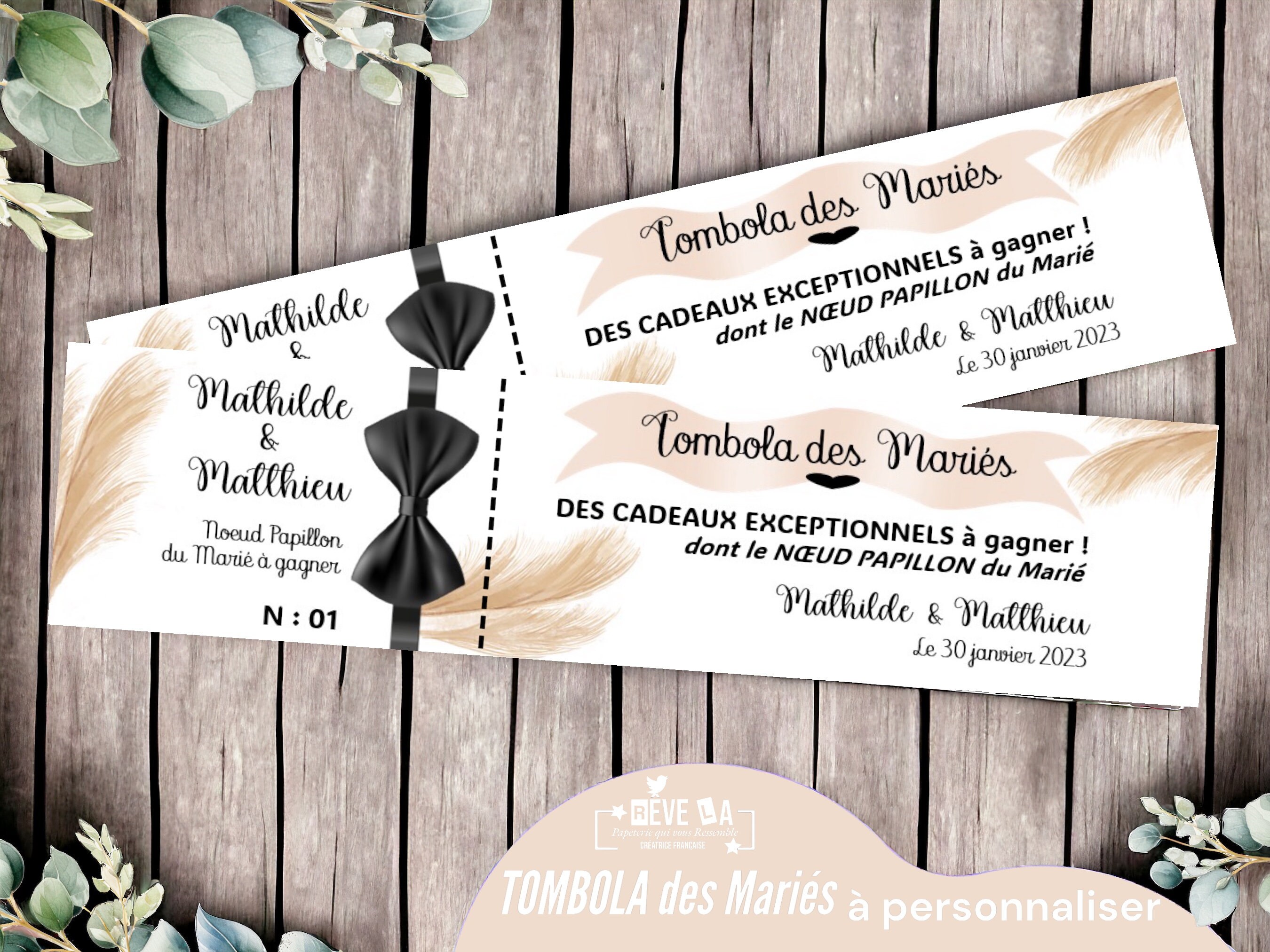 Modele Ticket Tombola A Imprimer – XEXIF