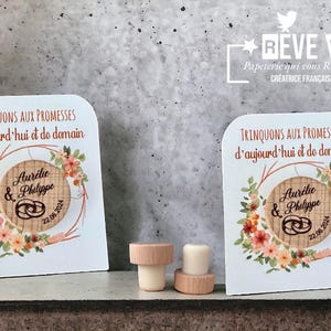 Greenery wijnflesstoppers, wijnstopper, huwelijksgunsten, gepersonaliseerde wijnstopper, getuige gunsten/geschenken/cadeau