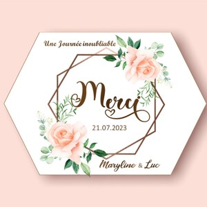 Carte de remerciement