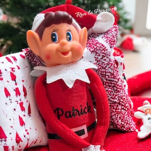 Lutin ou Lutine personnalisé/noël/Elfe/Elfie/prénom+ carte d’identité