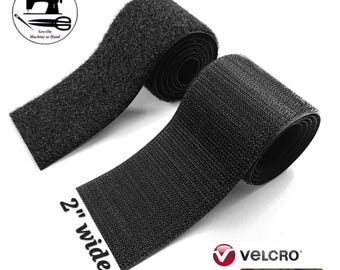 2” Wide x 24” (Inch) VELCRO® Brand Sew-On (Hook & Loop) Fastener-Standard or Military
