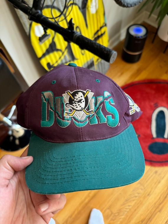 Anaheim Mighty Ducks Vintage 1990's Snapback Hat