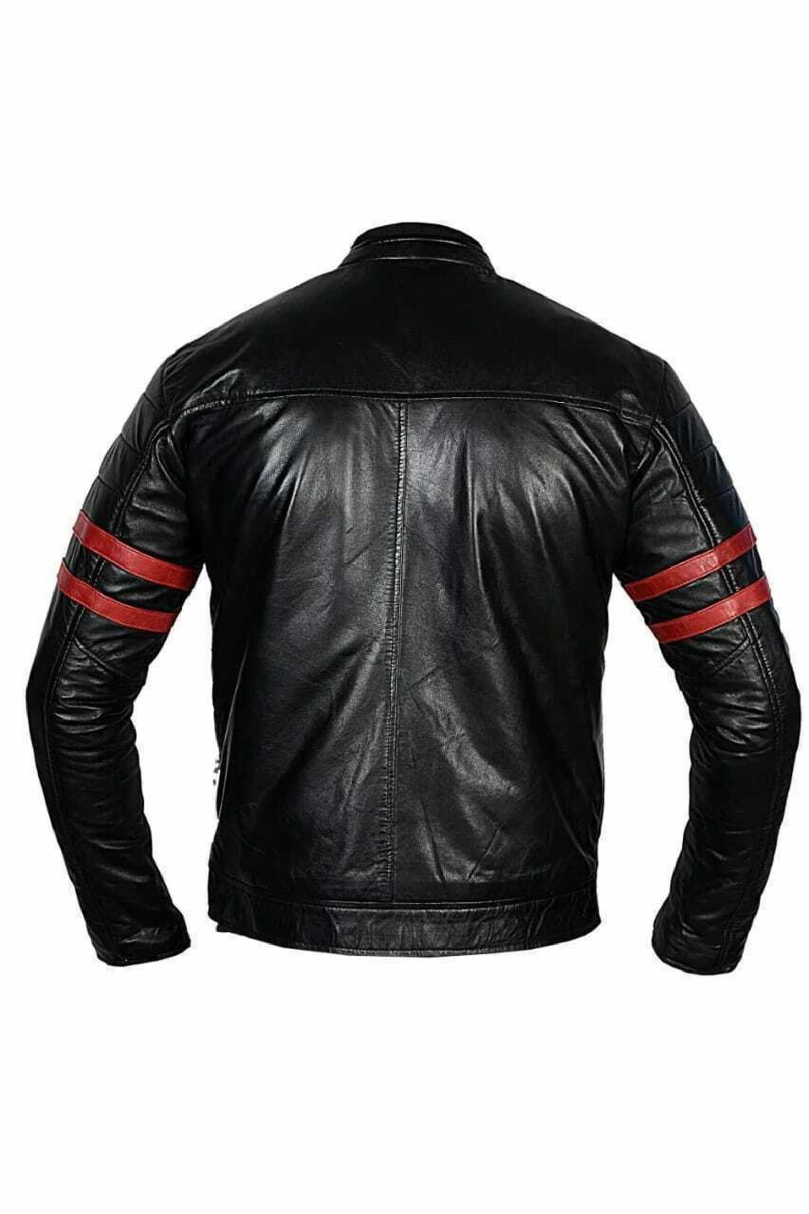 Genuine Pure Ship Leather Jacket Men's Black Café Racer Etsy