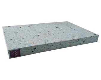 Bloque de yoga de espuma reciclada XL: almohadilla para soporte de hombros (60 cm x 40 cm x 5 cm)