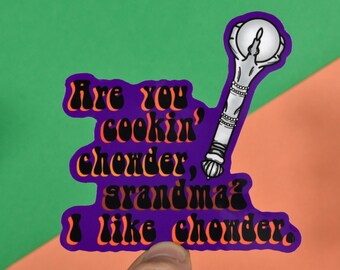 Halloweentown Quote Vinyl Sticker