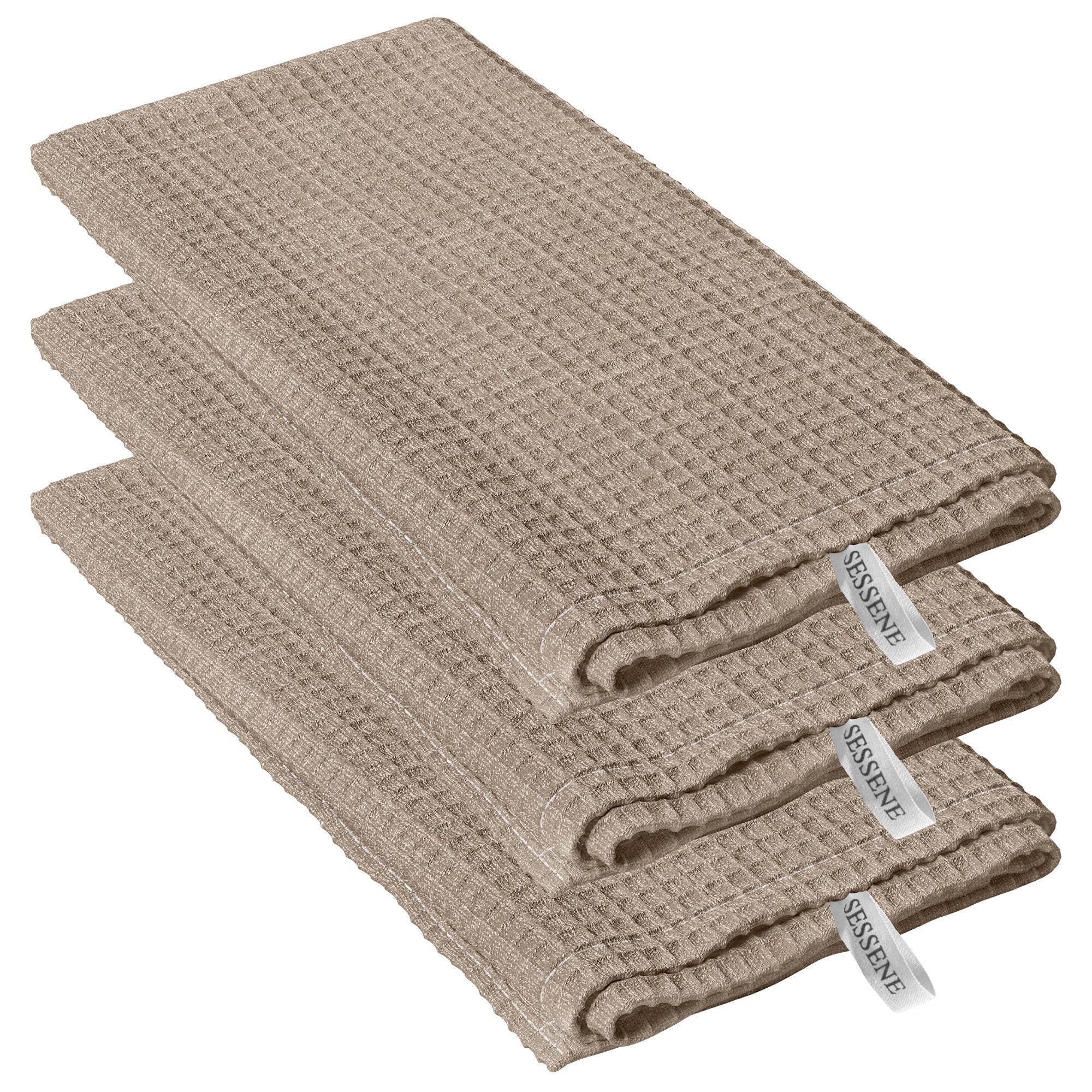 Brown kitchen towels deals