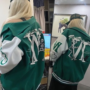 lv college jacke grün