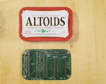 Altoids 8085 chip computer-pocket sized single board computer|altair clone|retro|8 bit