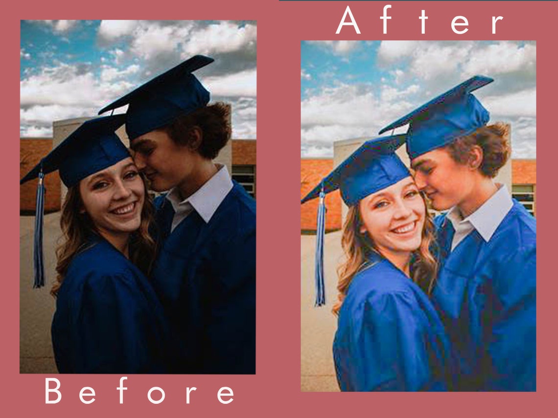 20 Graduation Lightroom Presets College Graduation Presets Etsy
