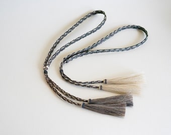 Hat band  HORSEHAIR Unisex - extended tail