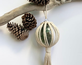 Macramé Christmas Ornaments