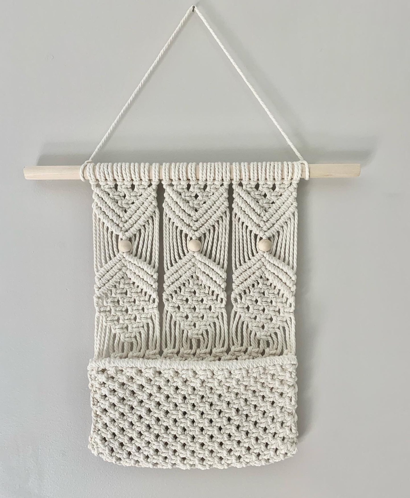 Macramé Organizer Etsy