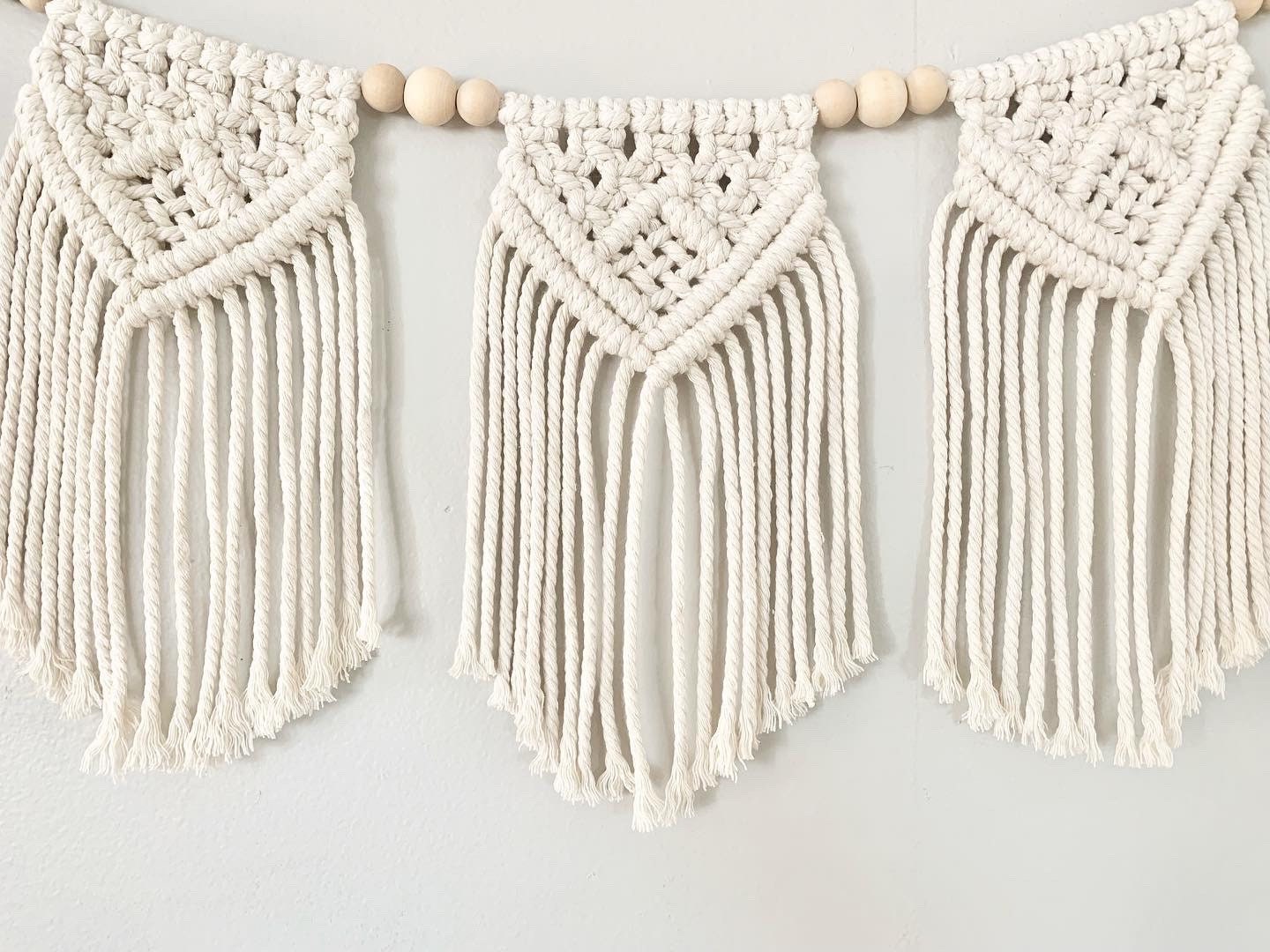 Macramé Banner Etsy