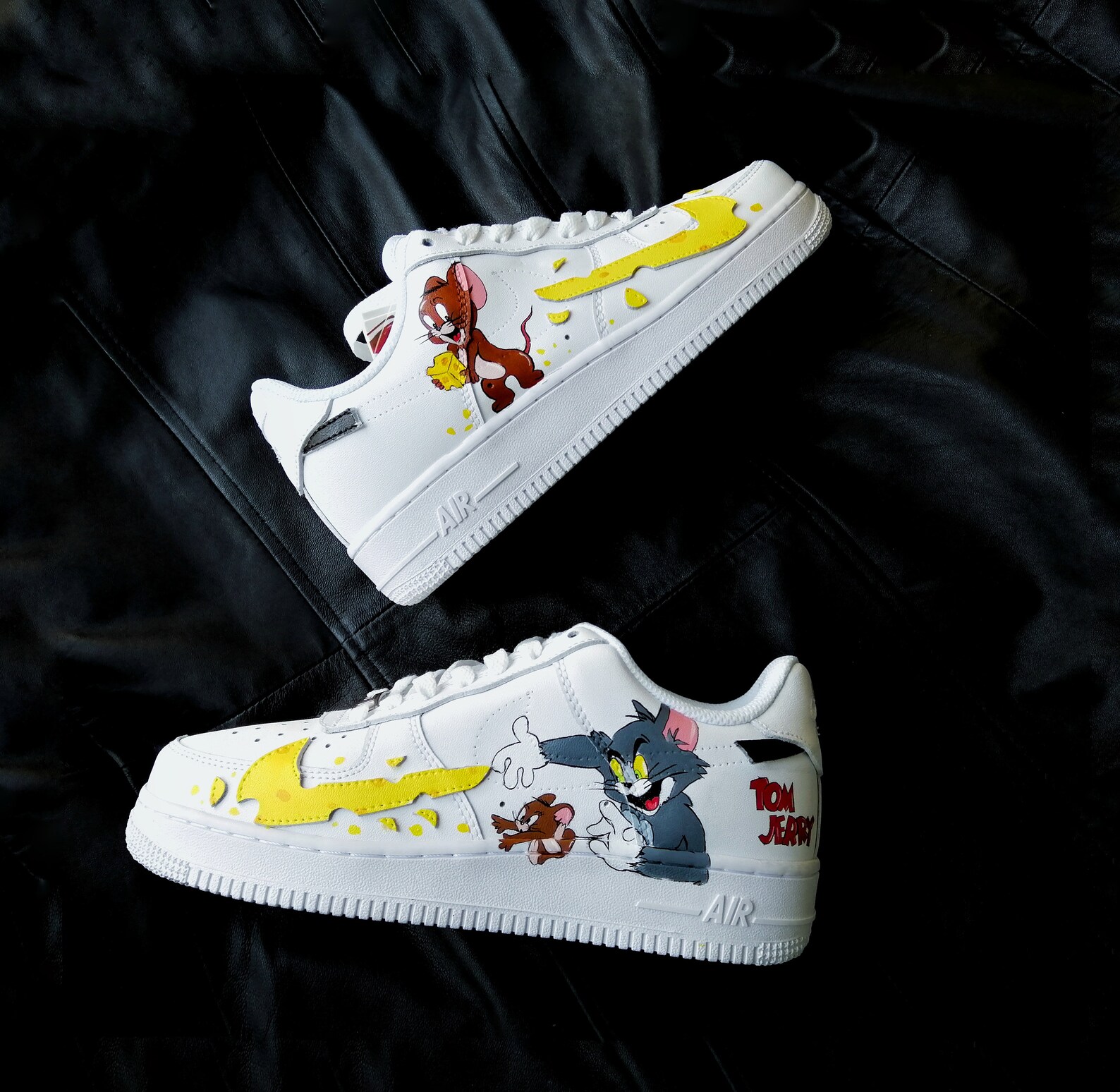 tom and jerry nike air force