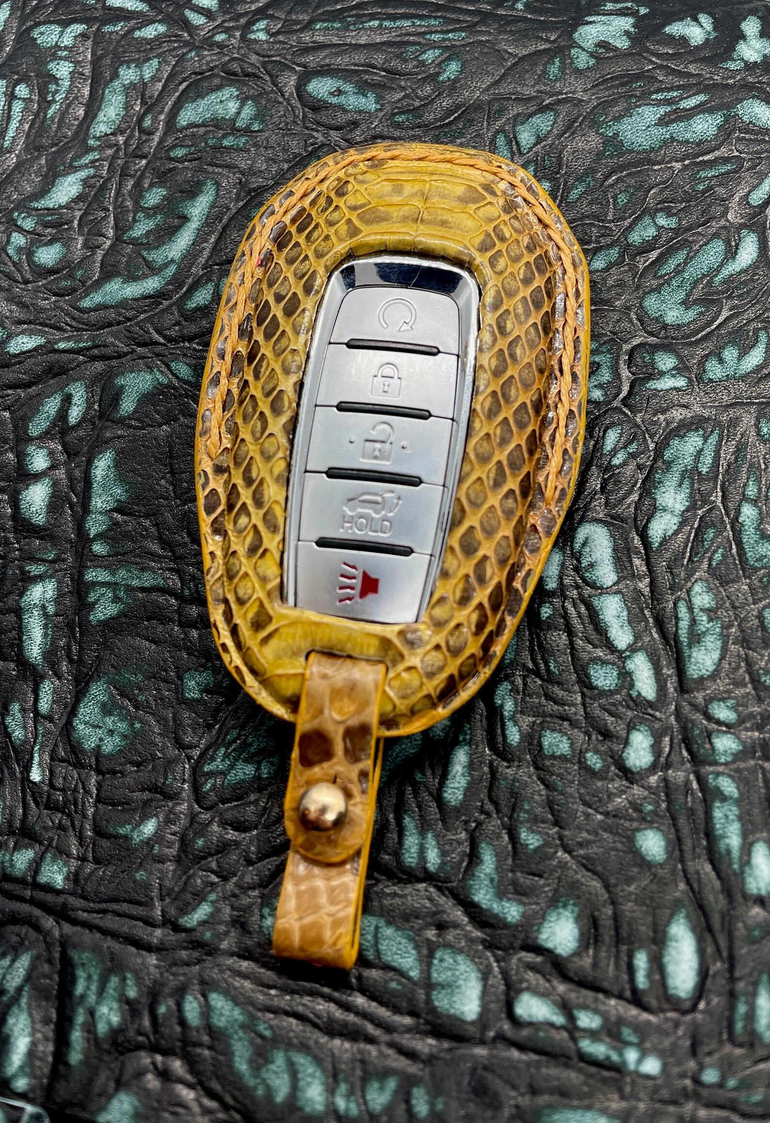 Infiniti Key Fob Cover Handmade Snakeskin Infiniti Key Case Etsy