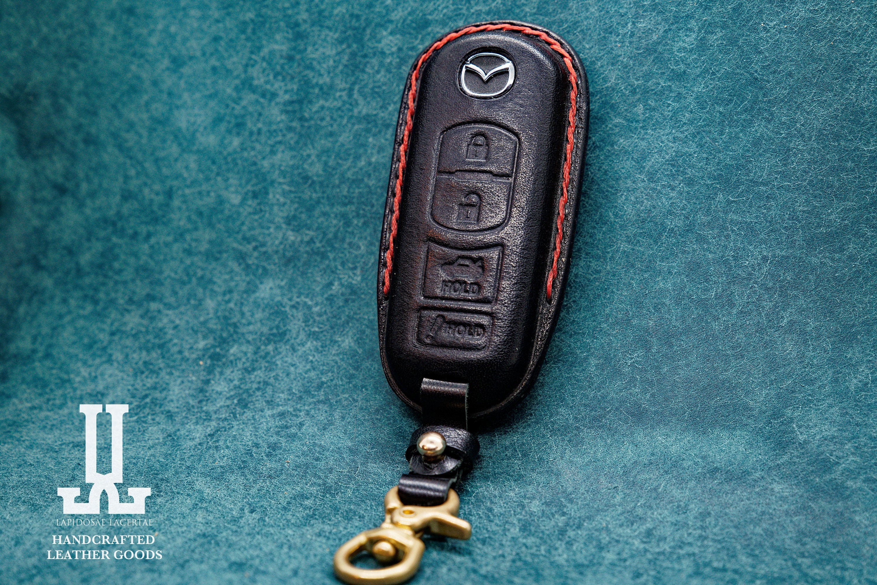 Mazda Key Fob Cover Handmade Leather Mazda Key Case Mazda Etsy
