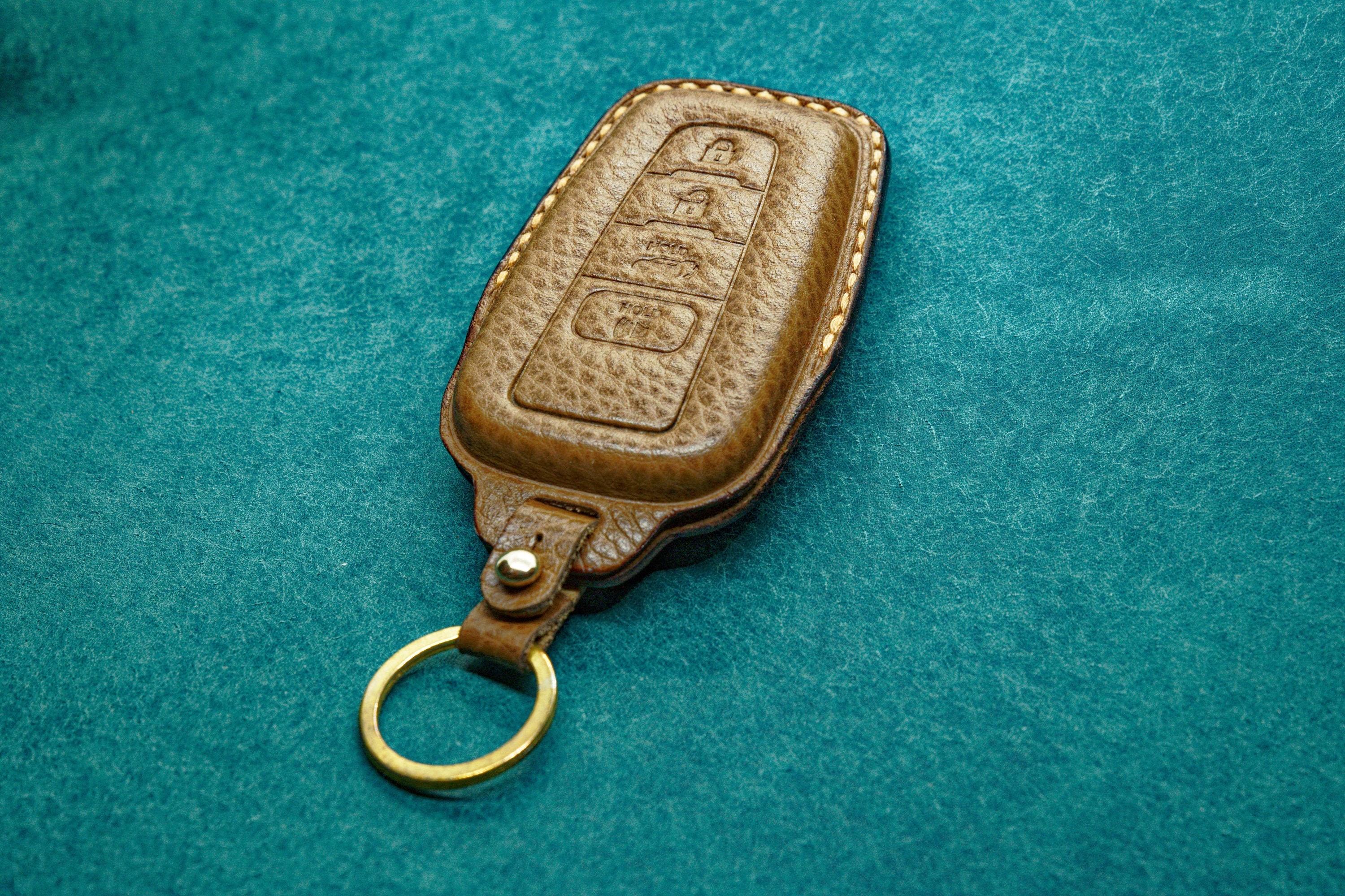 Toyota Key Fob Cover Handmade Leather Toyota Key Case Etsy