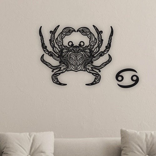 Zodiac Astrology Art Home Decor cancer by Etsy