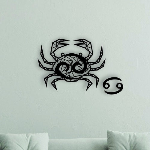 Zodiac Astrology Art Home Decor cancer by Etsy