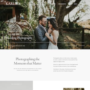 Karla • Plantilla responsiva de Blogger, tema premium de Blogger para bodas, diseño de blog de estilo de vida con control deslizante, diseño de Blogspot femenino prediseñado