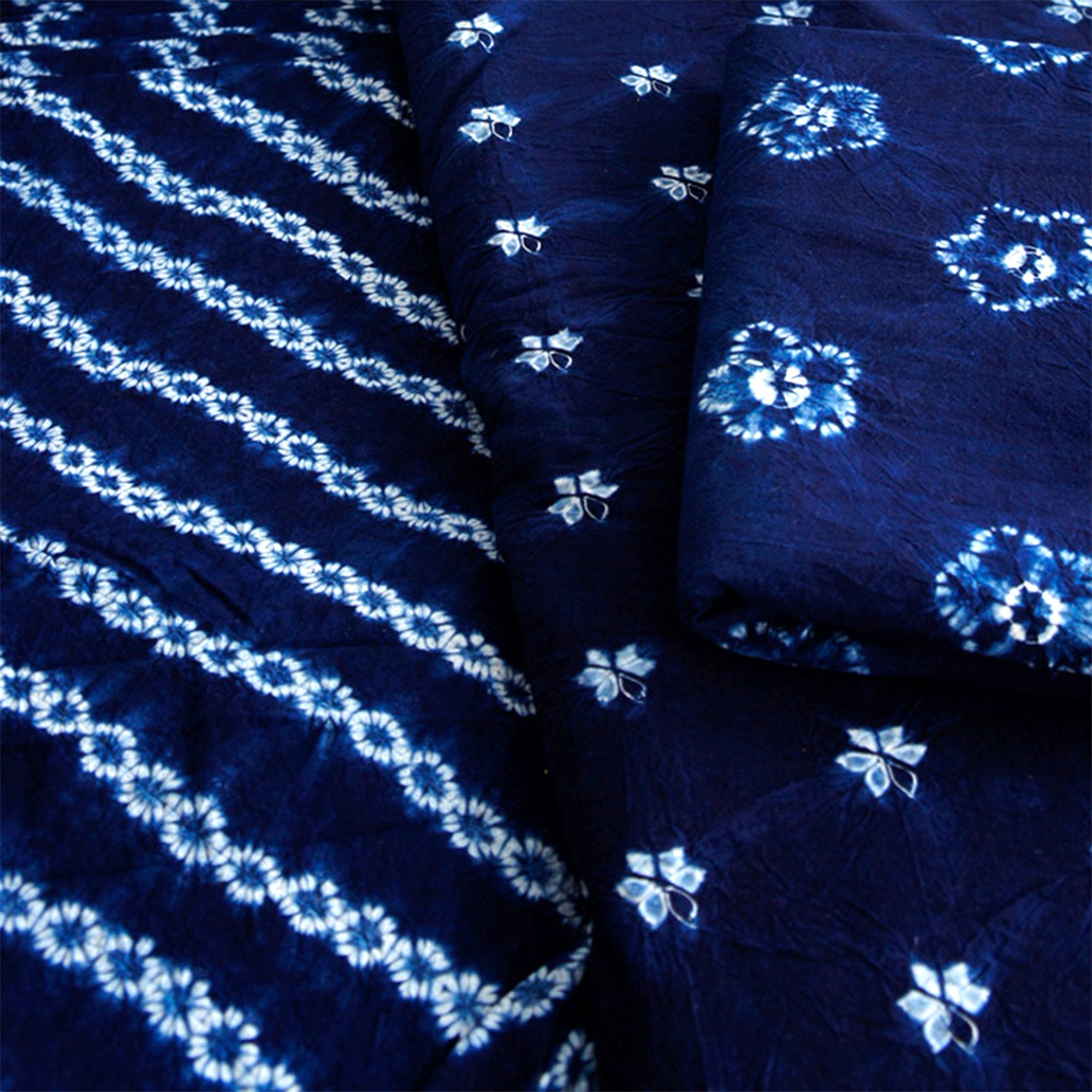 Indigo fabric bundlehandmade indigo dyed Etsy