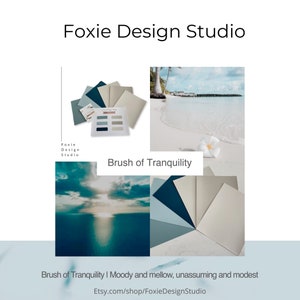 Paint Palette: Brush of Tranquility-Actual Color Chips