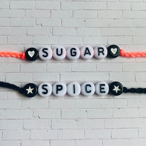 Sugar & Spice Friendship Bracelets (2 pack)