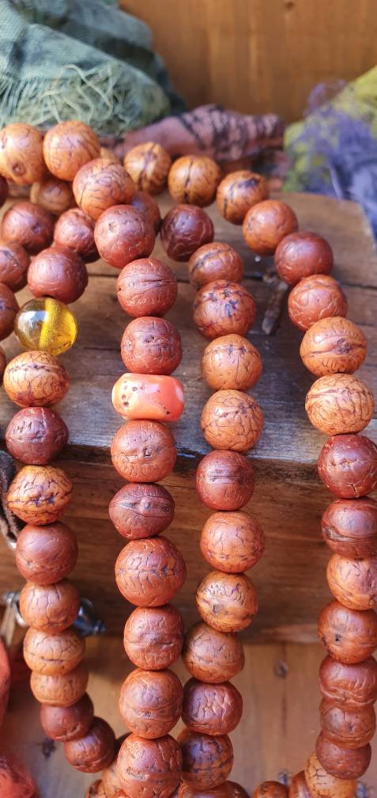 Tibetan Bodhi Mala Bodhi seed 100 Genuine Antique Natural Etsy
