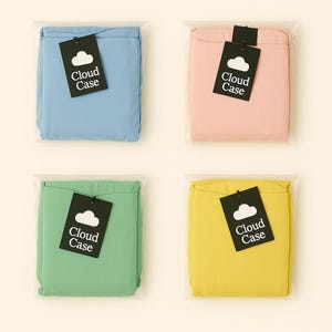 Claire De Lune Cloud Co. Bamboo Cloud-hoesjes | Kussen Cloud Technology | Zachte kussensloop van 16 x 16 inch