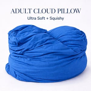 Bamboo Cloud Pillow – Moldable Travel Comfort, Lightweight, Breathable Case For Adults & Kids