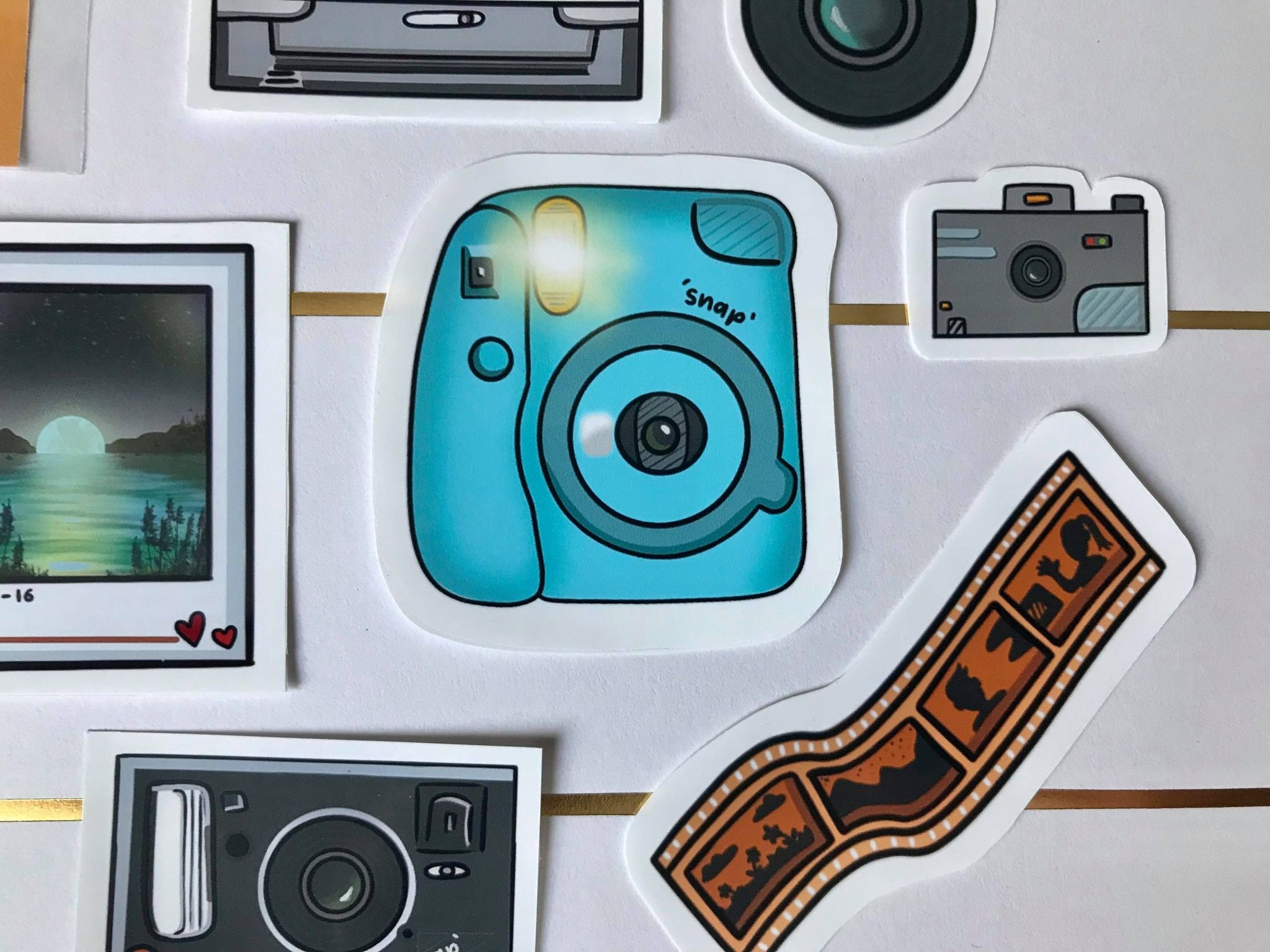 Photography Stickers Etsy