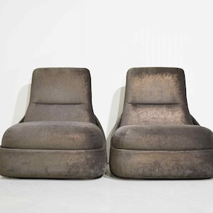 Contemporary Hosu Convertible Lounge Chair for Modern Work Coalesse by Steelcase - A Pair