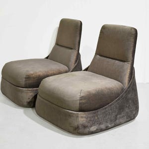 Contemporary Hosu Convertible Lounge Chair for Modern Work Coalesse by Steelcase - A Pair