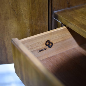 1970s Campaign Chifferobe Accolade Collection by Drexel Furniture - A Single Unit